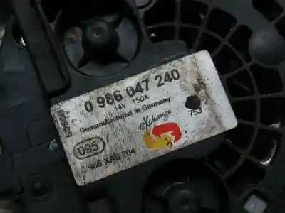 İkinci el araba yedek parçası alternatör için bmw serie 3 cabrio (e46) 2.0 16v cat oem iam referansları 0986047240  