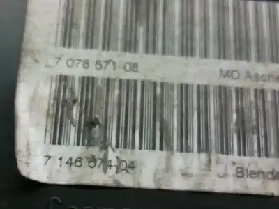 Peça sobressalente para automóvel em segunda mão cinzeiro por bmw serie 1 berlina (e81/e87) 120d referências oem iam 707857108  714667404