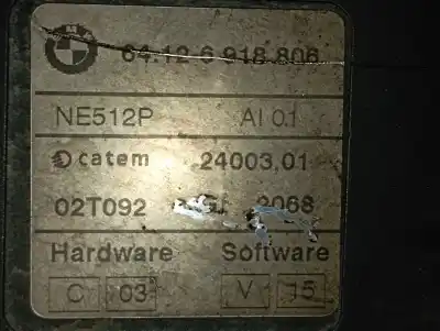 Автозапчасти б/у клапан теплообменника за bmw 3 (e46) 320 d ссылки oem iam 64126918806  