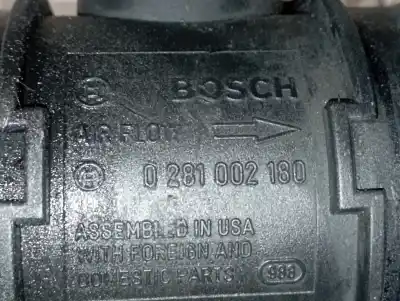 Pezzo di ricambio per auto di seconda mano misuratore di flusso per opel vectra b (j96) 2.0 i 16v (f19) riferimenti oem iam 0281002180  