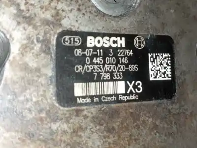 Peça sobressalente para automóvel em segunda mão bomba de injeção por bmw 5 touring (e61) 530 d referências oem iam 7798333 0445010146 