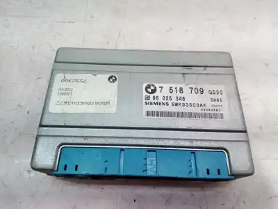 Second-hand car spare part ECU ENGINE CONTROL for BMW SERIE 5 BERLINA (E39)  OEM IAM references 7518709 96025346 7518709