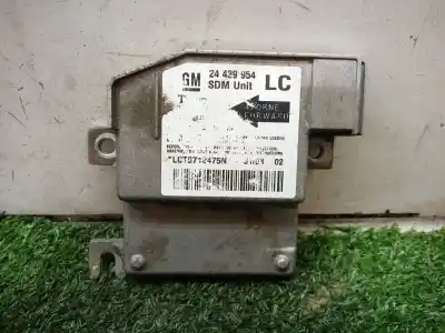 Second-hand car spare part airbag control unit for opel corsa c sri oem iam references 24439954