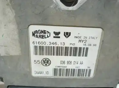Second-hand car spare part ecu engine control for volkswagen golf iv berlina (1j1) 1.4 16v oem iam references 036906014aa 036906014aa 036906014aa
