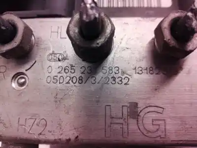 Peça sobressalente para automóvel em segunda mão abs por opel meriva enjoy referências oem iam 0265800443 0265231583 0265800443