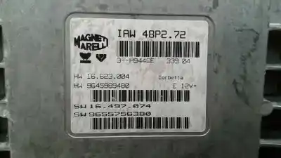 Second-hand car spare part ecu engine control for citroen c3 1.1 collection oem iam references 9645989480  9655756380