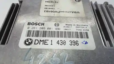 Second-hand car spare part ecu engine control for bmw serie 3 compact (e46) 316ti oem iam references dme1430396 dme1430396 dme1430396