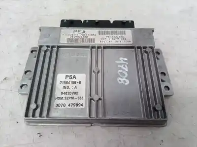 Peça sobressalente para automóvel em segunda mão centralina de motor uce por citroen c3 pluriel 1.4 referências oem iam 9649903680
