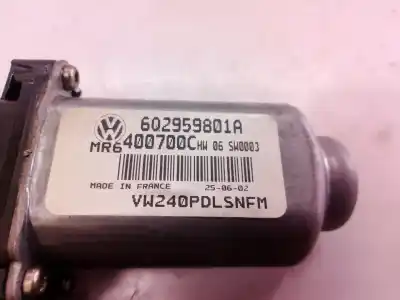 Second-hand car spare part right front window motor for volkswagen polo (9n1) highline oem iam references 602959801a 602959801 602959801