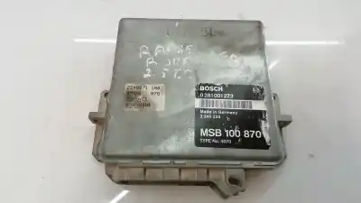 Second-hand car spare part ecu engine control for land rover range rover (lp) dse (100kw) oem iam references msb100870
