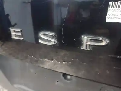 Second-hand car spare part tailgate for renault espace iv (jk0) grand espace expression oem iam references   