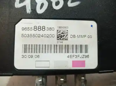 Second-hand car spare part electronic module for citroen c4 picasso millenium oem iam references 9655888380 9655888380 9655888380