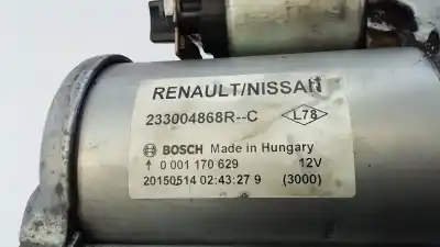 Peça sobressalente para automóvel em segunda mão motor de arranque por renault captur helly hansen referências oem iam 0001170629 233004868 0001170629