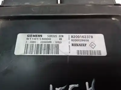 Автозапчасти б/у блок управления двигателем за renault clio ii fase ii (b/cb0) authentique ссылки oem iam 8200162378 8200029658 8200162378