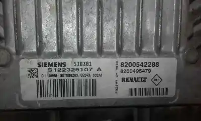 Second-hand car spare part ecu engine control for renault clio iii confort dynamique oem iam references s122326107a  