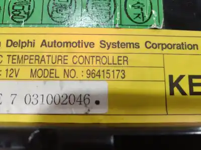 Second-hand car spare part climate control for daewoo tacuma se oem iam references 96415173 96415173 96415173