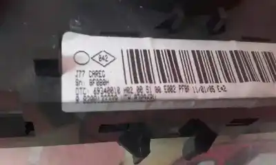 Second-hand car spare part climate control for renault modus confort dynamique oem iam references 8200133339 8200133339 8200133339