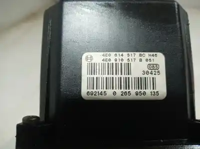 Pezzo di ricambio per auto di seconda mano abs per audi a8 (4e2) 4.2 fsi quattro 350 cv / 257 kw riferimenti oem iam 4e0014517bc 4e0014517b 4e0014517bc