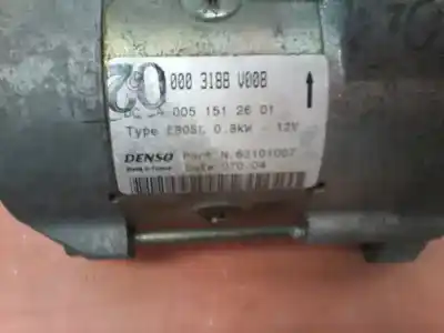 Peça sobressalente para automóvel em segunda mão motor de arranque por smart coupe básico (45kw) referências oem iam 0003188v008 0003188v008 0003188v008
