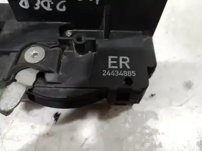 Second-hand car spare part front right door lock for opel corsa c sri oem iam references 24434885 24434885 24434885