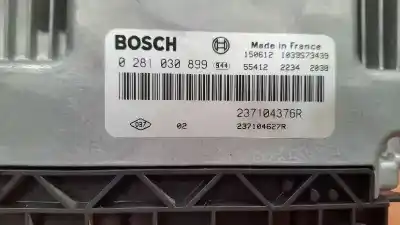 Автозапчастина б/у ебу контролер двигуна для renault kangoo ii break посилання на oem iam 0281030899 0281030899 237104376r