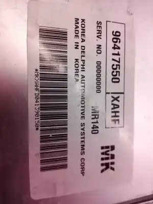 Second-hand car spare part ecu engine control for daewoo kalos 1.4 se oem iam references 96417550 96417550 96417550