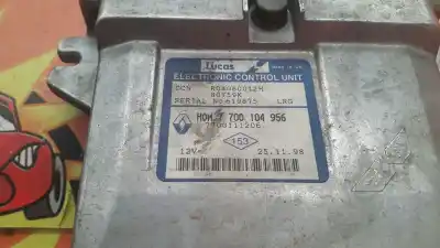 Pezzo di ricambio per auto di seconda mano centralina motore per renault kangoo (f/kc0) rte riferimenti oem iam h0m7700104956  