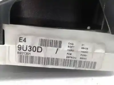 Peça sobressalente para automóvel em segunda mão quadrante por nissan note (e11e) acenta referências oem iam 9u30d 248109u30b 9u30d