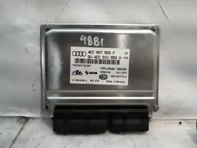 Second-hand car spare part suspension control unit for audi a8 (4e2) 4.2 fsi quattro 350 cv / 257 kw oem iam references 4e0907553f 4e0907553 4e0907553f
