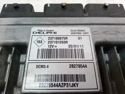 Second-hand car spare part ecu engine control for renault clio iii authentique oem iam references 237100875r 237101293r 237100875r