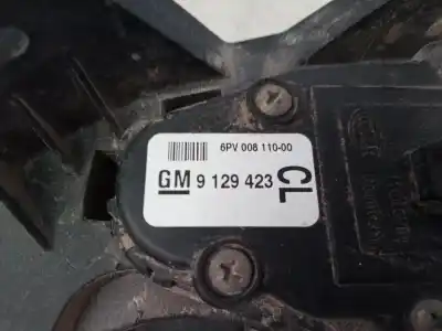 Second-hand car spare part accelerator pedal for opel combo cargo oem iam references 9129423 9129423 9129423