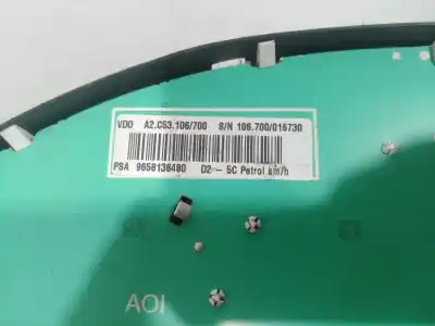 Peça sobressalente para automóvel em segunda mão quadrante por peugeot 407 st confort pack referências oem iam 9658138480 9658138480 9658138480