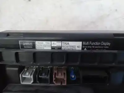 Second-hand car spare part multifunction display for renault kangoo ii break oem iam references 0355149666 259156761 0355149666