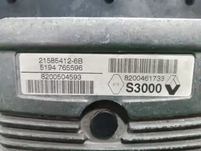 Second-hand car spare part ecu engine control for renault clio iii exception oem iam references 215854126b 8200504593 215854126b