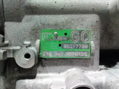 Second-hand car spare part gearbox for isuzu rodeo  oem iam references g16 96017799 g16