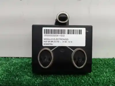 Peça sobressalente para automóvel em segunda mão módulo eletrônico por audi q5 (8r) 3.0 v6 24v tdi referências oem iam 8k0959792j
