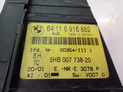 Second-hand car spare part climate control for bmw serie 3 compact (e46) 316ti oem iam references 64116916882 5hb00773820 64116916882