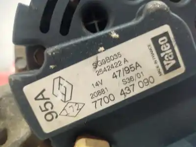 Pezzo di ricambio per auto di seconda mano alternatore per renault clio iii (2005-0) 1.5 dci diesel cat riferimenti oem iam 7700437090 7700437090 7700437090