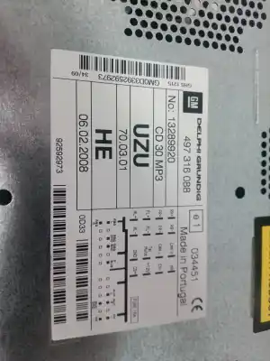 Автозапчасти б/у аудиосистема / радио cd за opel corsa d cmon ссылки oem iam 28134323a 28134323a 28134323a