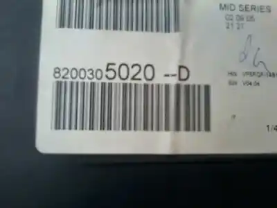 Peça sobressalente para automóvel em segunda mão quadrante por renault clio iii confort dynamique referências oem iam 8200305020  8200305020