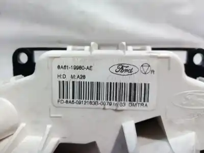 Peça sobressalente para automóvel em segunda mão comando de sofagem (chauffage / ar condicionado)  por ford fiesta (cb1) ambiente referências oem iam 8a6119980 8a6119980 8a6119980