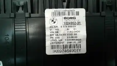 Peça sobressalente para automóvel em segunda mão quadrante por bmw serie 1 berlina (e81/e87) 118d referências oem iam 697464901 697464901 102495231