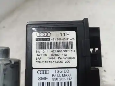 Автозапчастина б/у двигатель переднього ліва вікна для audi a8 (4e2) * посилання на oem iam 4e1910802 4e1910802 4e1910802