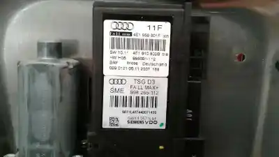 Second-hand car spare part driver left window regulator for audi a8 d3 (4e2, 4e8) 4.2 tdi quattro oem iam references 4e1910802b  4e1959801f