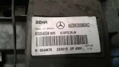 Second-hand car spare part full normal heating for mercedes-benz vito caja cerrada 6.03 -> 2.1 cdi oem iam references a6398300960kz a6398300960kz a5054034q25