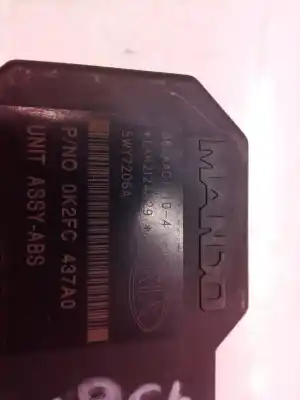 Peça sobressalente para automóvel em segunda mão abs por kia carens * referências oem iam 5wy7206a 362aac1e10 5wy7206