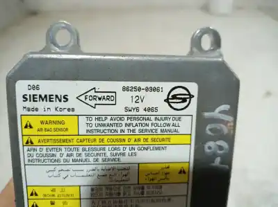 Second-hand car spare part airbag control unit for ssangyong kyron 200 xdi 2wd oem iam references 8625009061 8625009061 8625009061