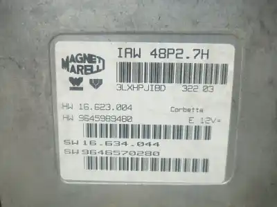 Second-hand car spare part ecu engine control for citroen c2 audace oem iam references 9646570280 9646570280 9646570280