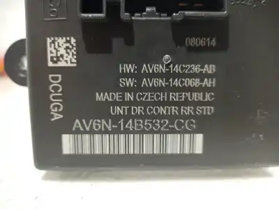 Peça sobressalente para automóvel em segunda mão módulo eletrônico por ford c-max edition referências oem iam av6n14b532cg av6n14b532 av6n14b532cg