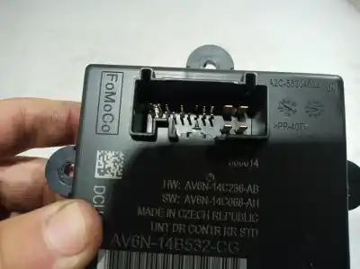 Peça sobressalente para automóvel em segunda mão módulo eletrônico por ford c-max edition referências oem iam av6n14b532cg av6n14b532 av6n14b532cg
